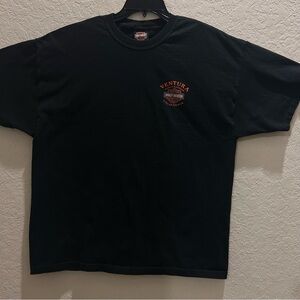 Vintage Harley-Davidson VENTURA, CA —Men's XL Black T-Shirt—-2002
